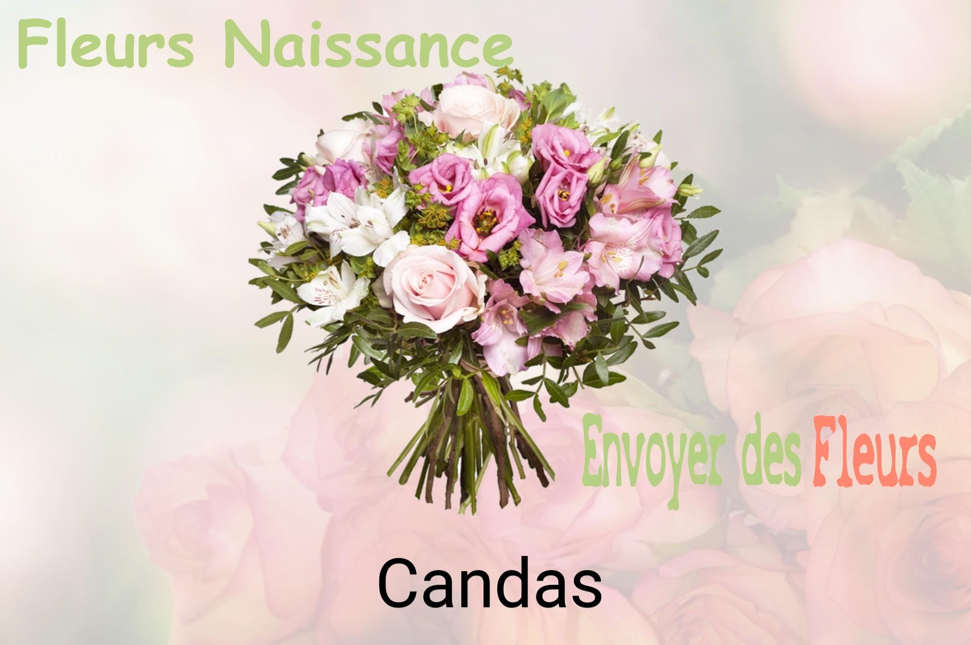 Bouquet de fleurs de naissance livré à Candas
